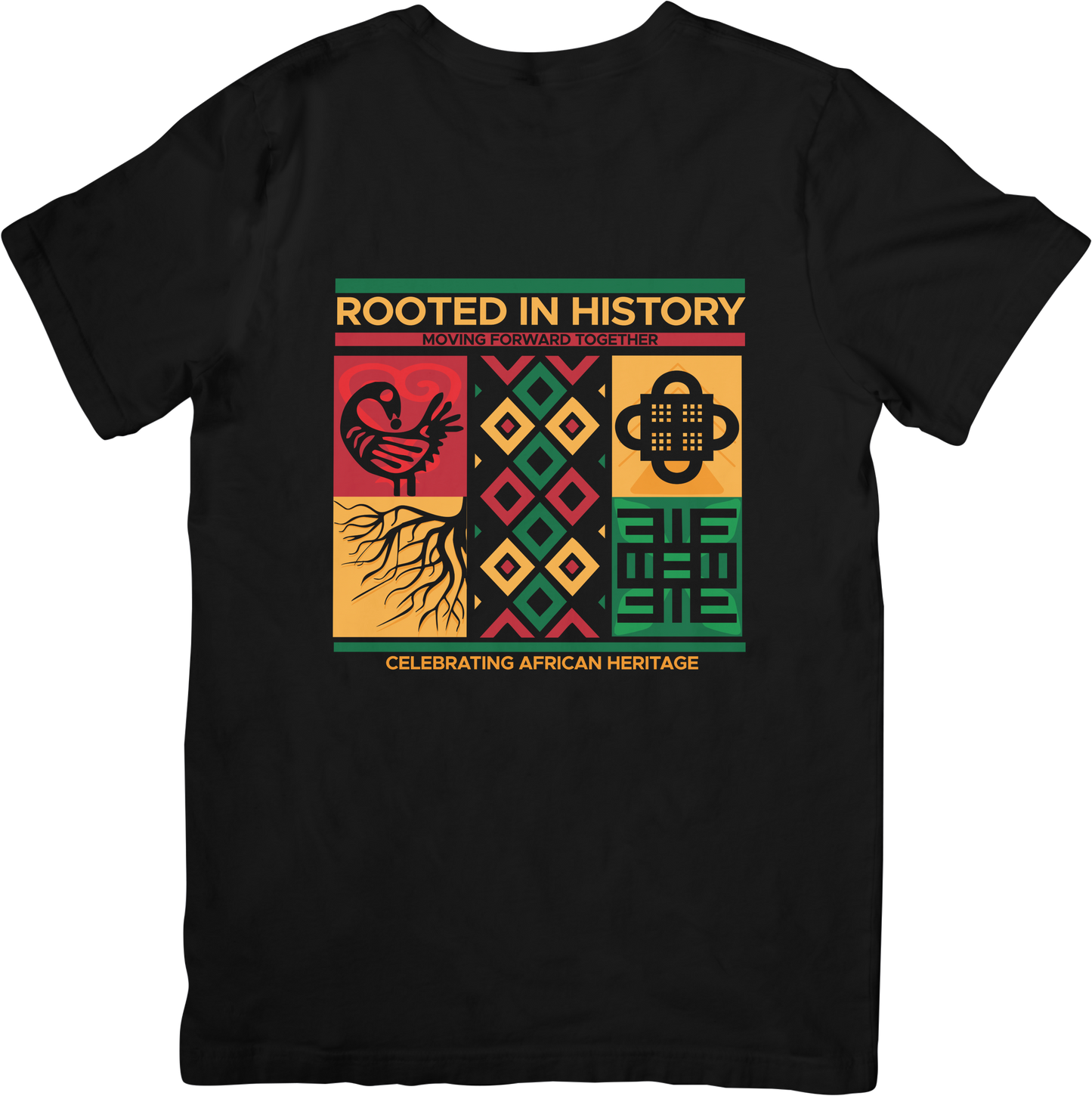 Rooted in History T-Shirt | Celebrate Black History Collection