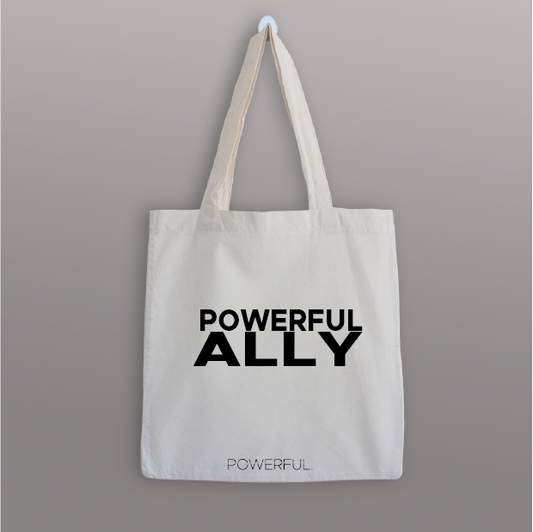 POWERFUL ALLY TOTE BAG