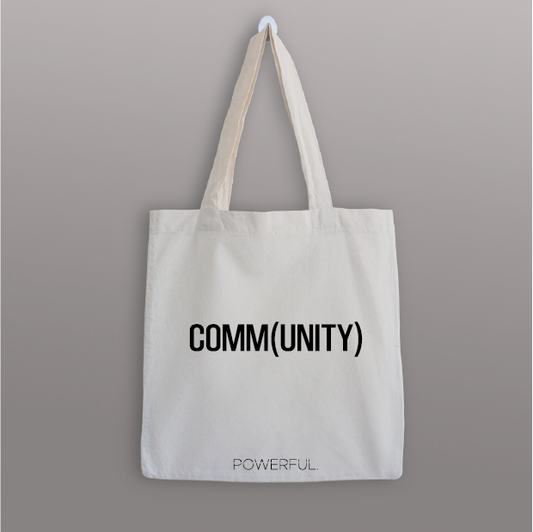 COMM(UNITY)TOTE BAG