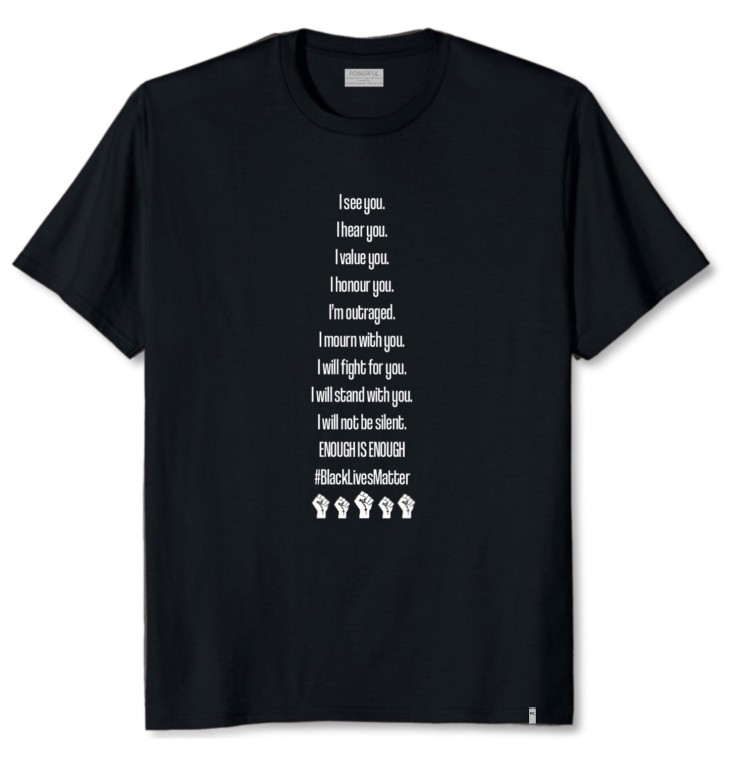 ENOUGH IS ENOUGH BLACK LIVES MATTER | YOUTH T-SHIRT