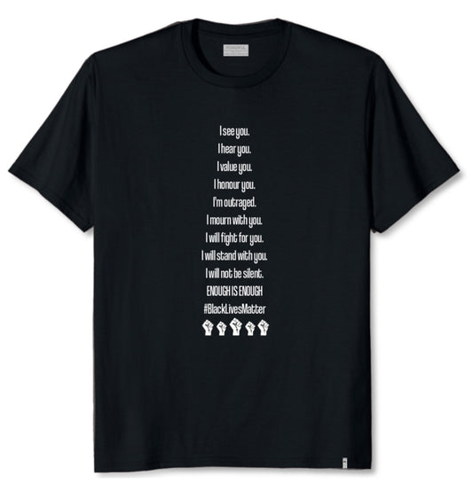 ENOUGH IS ENOUGH BLACK LIVES MATTER | YOUTH T-SHIRT
