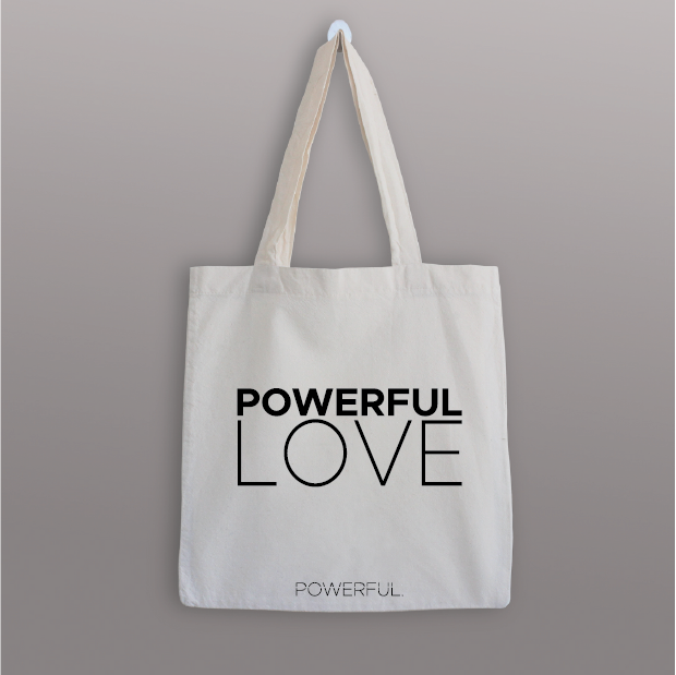 POWERFUL LOVE TOTE BAG
