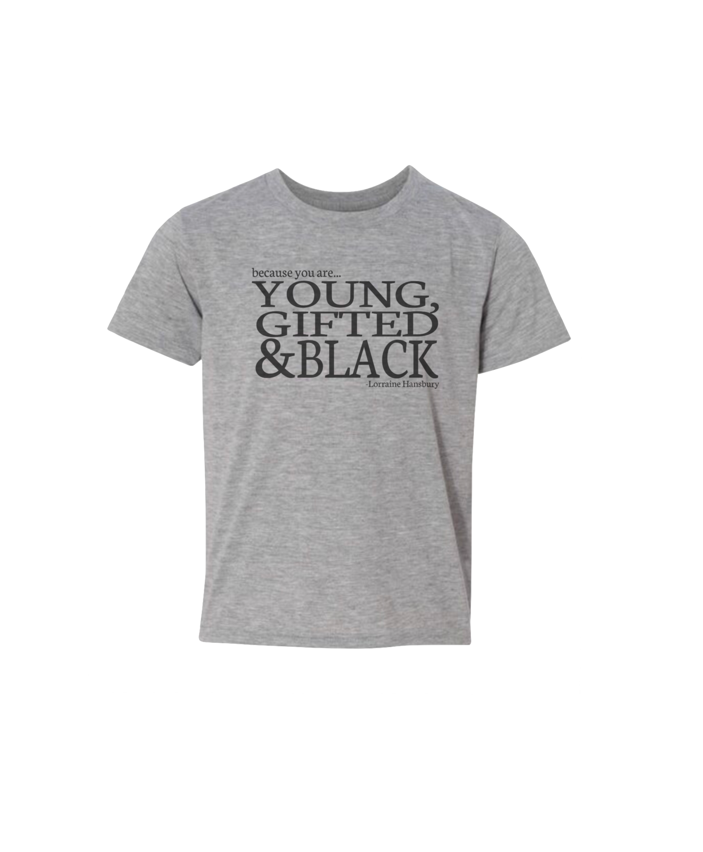 Young, Gifted and Black youth t-shirt
