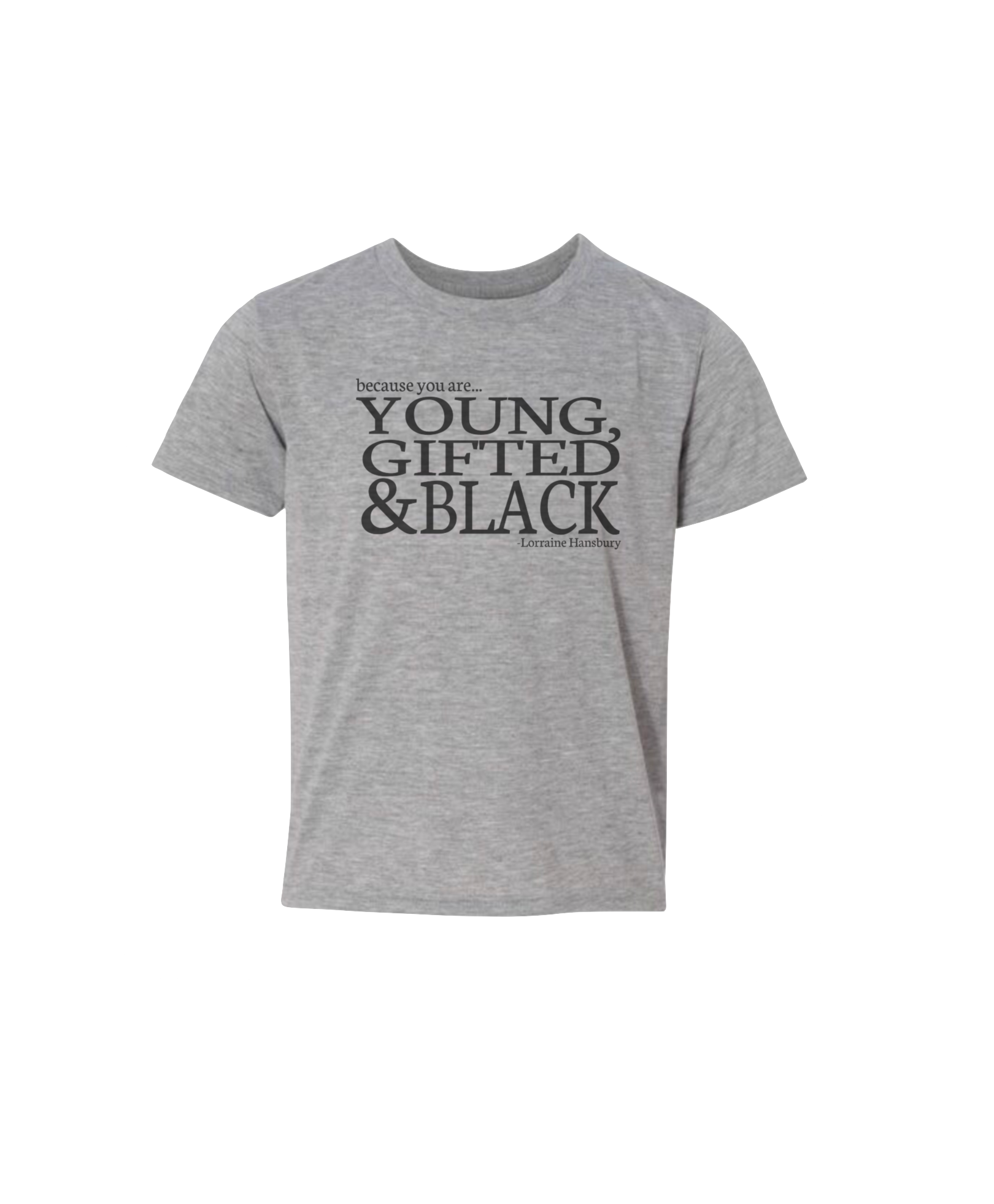 Young, Gifted and Black youth t-shirt