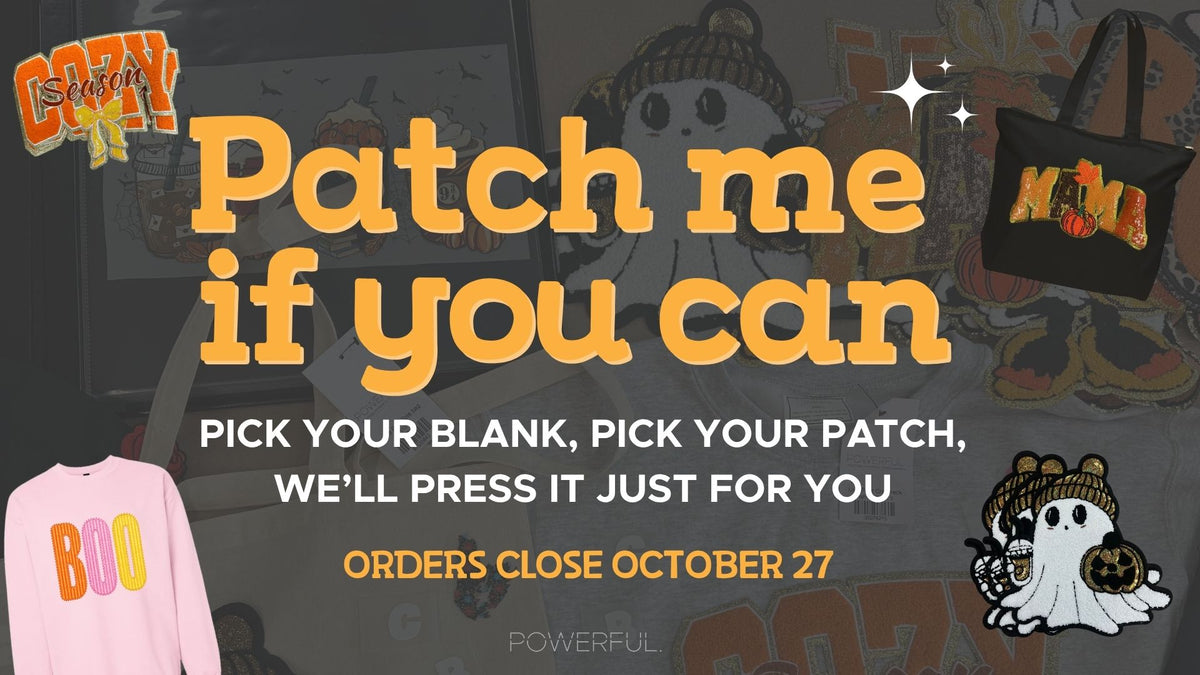Build your own patch hoodie at Powerful.Creative in Sydney, Nova Scotia.