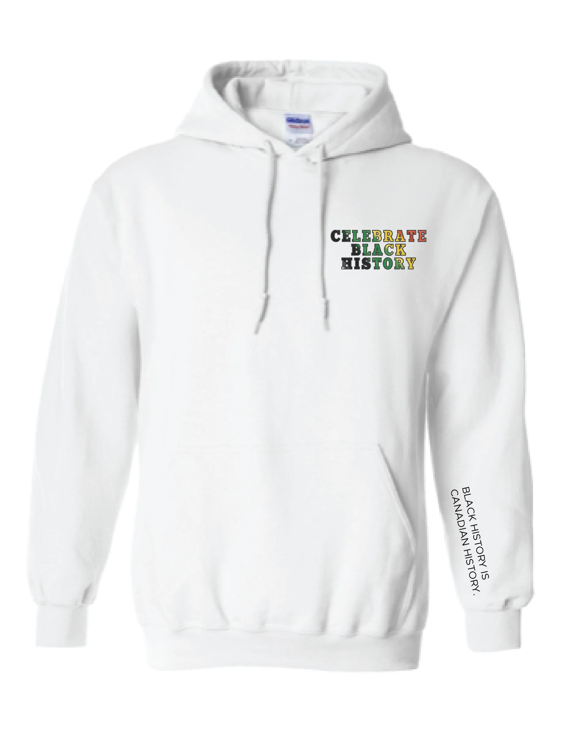 PAN AFRICAN COLOURS CELEBRATE BLACK HISTORY YOUTH HOODIE