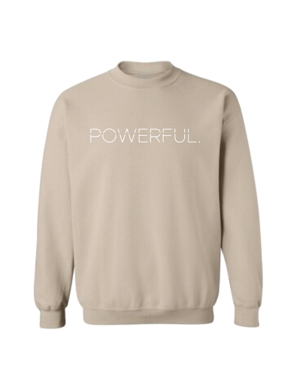 Sand Powerful.Creative Logo Sweatshirt